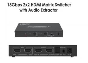 China 18Gbps HDMI Matrix Switcher on sale