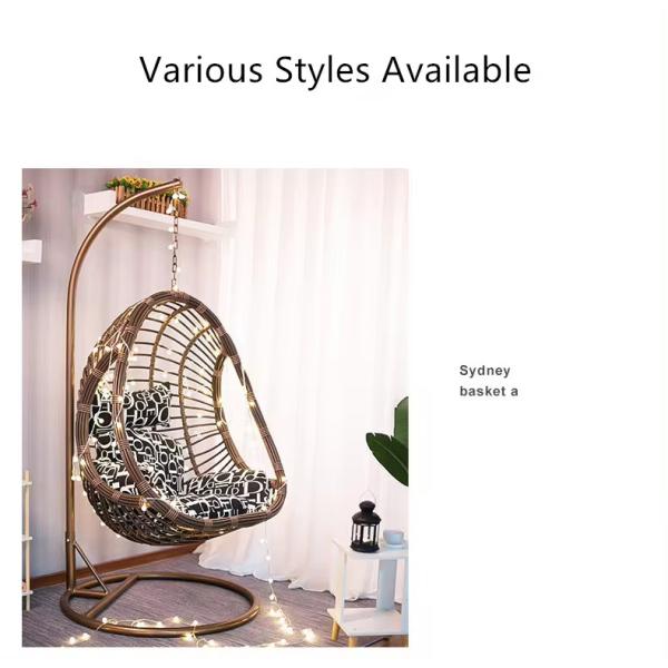 DY-NC1 Indoor Rocking Chair Lazy Balcony Swing for Household Hanging Basket Efficiency