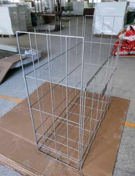 Buy cheap Powder Coated Galvanized Water Can Dump Bin from wholesalers