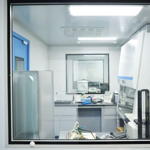 Quality GMP Air Purification Modular Cleanroom Stainless Steel Prefab Clean Rooms for sale