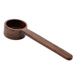 Quality Black Walnut Coffee Wooden Measuring Spoon Long Handle for sale