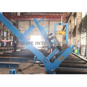 Buy cheap Web Height 200-1500mm H Beam Assembling Machine With Flipping Device from wholesalers