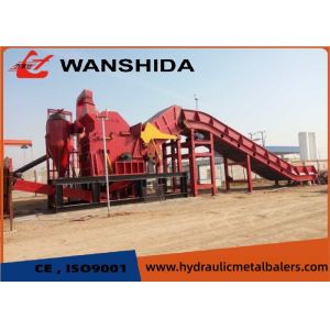 Quality Heavy Duty Scrap Metal Shredder Line Vehicles Scrap Crusher Machine for sale