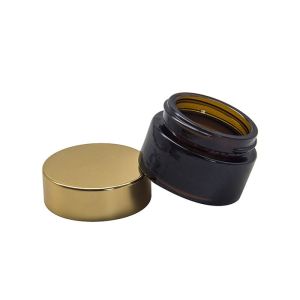 Quality Srew On Lid Round 20ml Frosted Empty Cream Bottles for sale