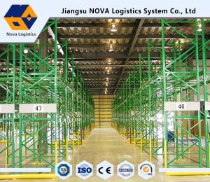 China Warehouse Industrial Storage, Q235B Pallet Storage Shelves For Handling Equipment on sale