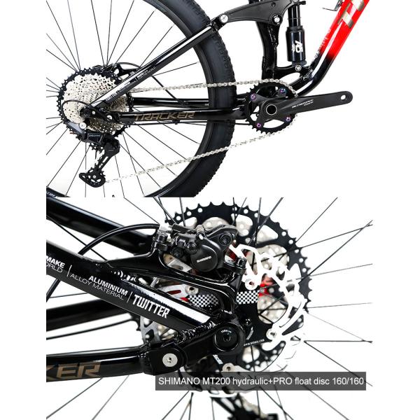Slotted Hub Mtb Mountain bike AL7005 Aluminum Alloy Mountain Bike 29er 27.5 Inch