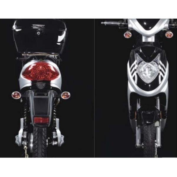 25km/h Pedal Assisted Electric Scooter Narrow Base Two Wheel For Adults