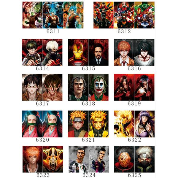 Custom One Piece Flip Chang 3D Lenticular Poster For Promotion