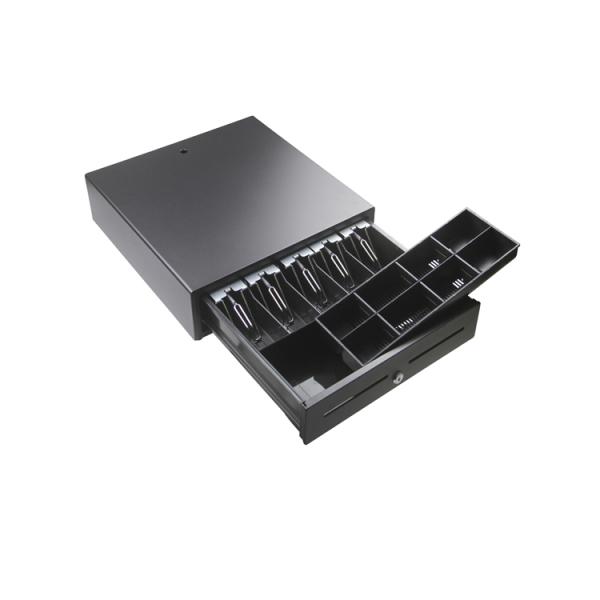 12V 24V Micro Switch 3 Lockable RJ11 POS Cash Drawer 405mm Width