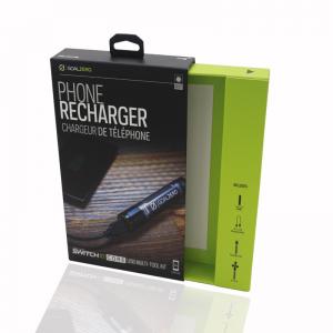 China Drawer Style Mobile Phone Accessories Packaging For Smart Phone Recharger on sale