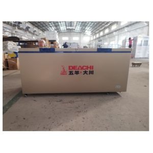Quality Customized Commercial Deep Freezer Chest Ice Cream Island Fridge Freezer for sale