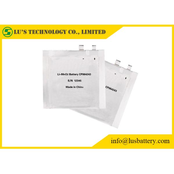 CP064243 Ultra Thin Battery 3.0v 135mah Soft Shape Flexible Package lithium battery