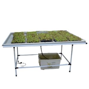 Quality Vertical Seedling Systems Commercial Ebb/Flow System Agricultural Greenhouses for sale