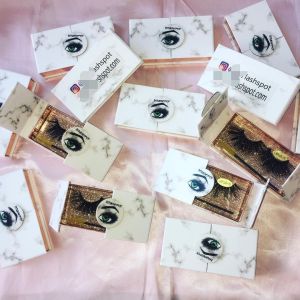 Quality Reusable Glitter Paper Lash Packaging Box With Private Label for sale