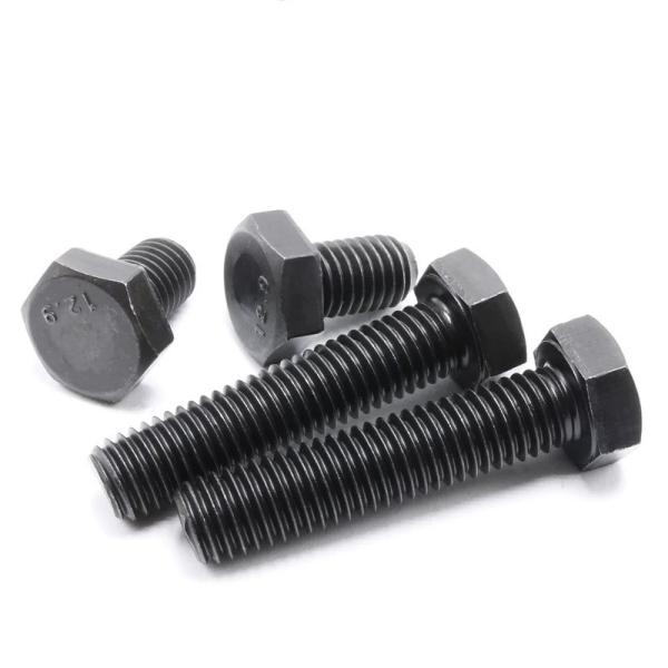 Hexagonal Bolt and Nut m32 DIN933 Stainless Steel Hex Head Bolt for Nature Color