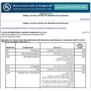 Leyon steel Co., Ltd Certifications