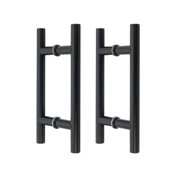 Window Hotel Style Back to Back Shower Glass Sliding Door Long Pull Handle with PSS Finish