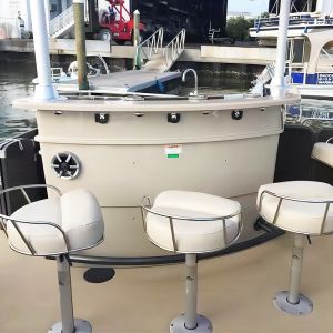 Quality Weather Resistance Pontoon Boat Furniture Boat Accessories Rust Resistant for sale