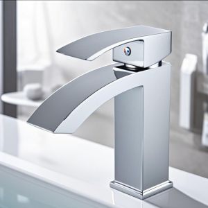 Quality Contemporary Bathroom Faucets Stainless Steel Single Hole Basin Tap for sale