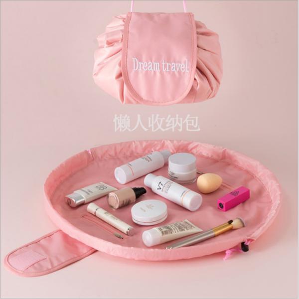 3 pieces makeup pouch travel clear PVC toiletry bag