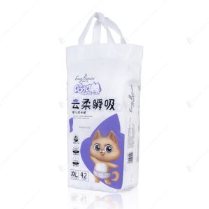 Organic Infant Natural Baby Bamboo Fiber Biodegradable Disposable Diapers