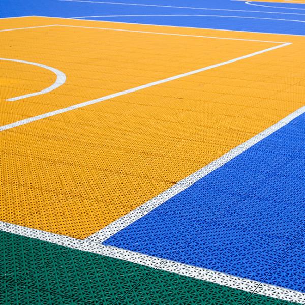PP Outside Interlocking Sports Court Surfaces Half Court 3x3 Basketball Court Tiles
