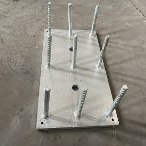 Stainless Steel Embedded Parts Prefabricated Building Architectural Hardware