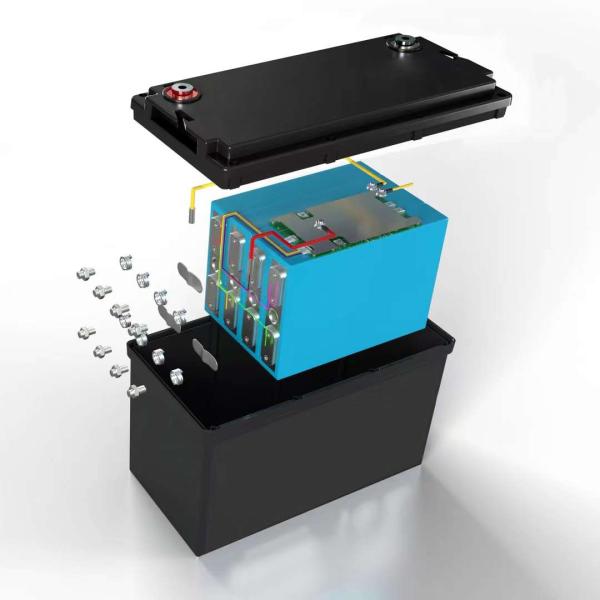 Lithium 12v 130Ah Deep Cycle Rechargeable Battery With Small Group Size 31