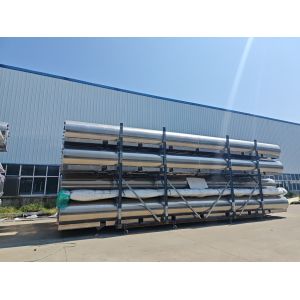 Houseboat Pontoon Boat Tube with Aluminum Construction and Round Design