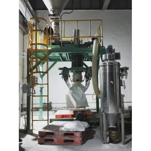 Big Jumbo Bagging Machinery Packing Bulk Bag Filling Station Compost Bagging Equipment
