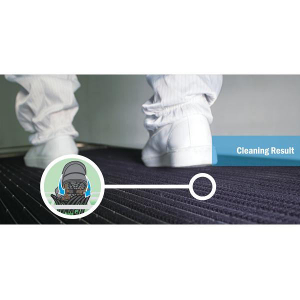 Non-Porous Shoe Sole Washing Machine for Cleanroom Standards