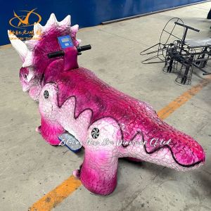 Shopping Mall Electric Rideable Dinosaur Scooters With Movements