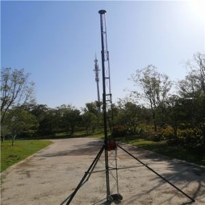 Towable Freestanding Lightweight Portable Winch Up Tower