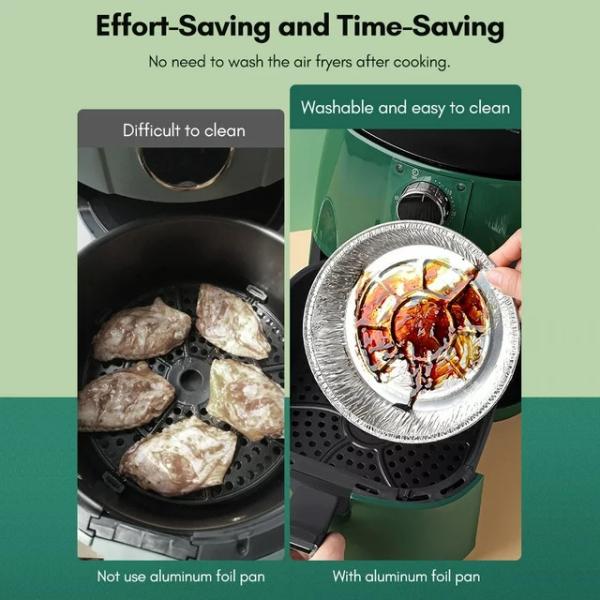 6 Inch Round Mini Pie Pan 12 Ounce Aluminum Foil Potpie Pans