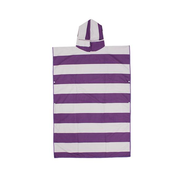 Microfibre Kids Childrens Hooded Poncho Towels For Beach