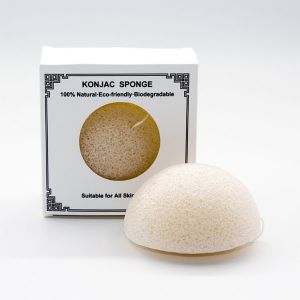 Quality Halfball Natural Organic Konjac Sponge for sale