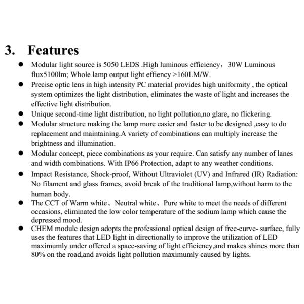 IP66 Single LED Module Lights