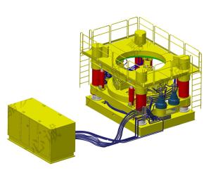 Quality Apfyrt Hydraulic No Vibration Casing Rotator No Noise for sale