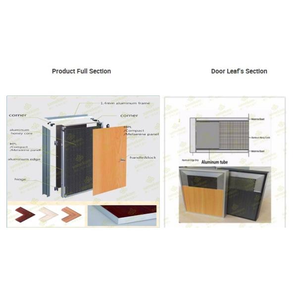 Modern Aluminum frame Customized Commerical Home use flush door design