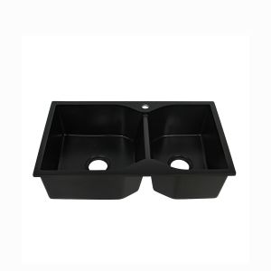 Quality 600mm Hexagonal Basin Quartz Stone Kitchen Sink Above Counter for sale