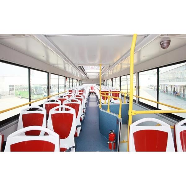 Public Transport 7 - 14 Meters City Bus Transportation With Adjustable Driver Seat