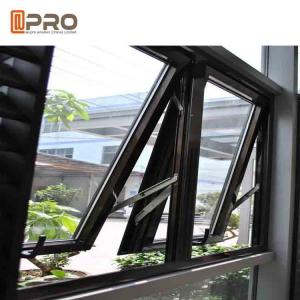 Quality Dust Resistance Aluminum Top Hung Window For House Projects Customized Size top hung aluminium windows hung top window,a for sale