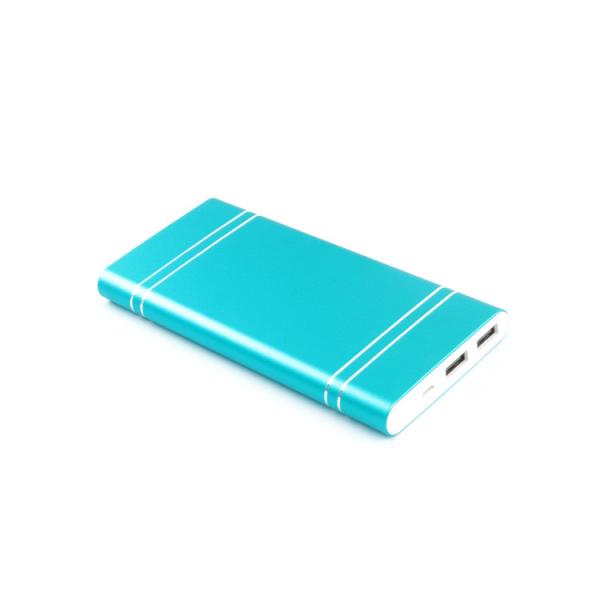2400mah 3000mah 18650 Li Ion Portable Battery Charger Metal Power Bank