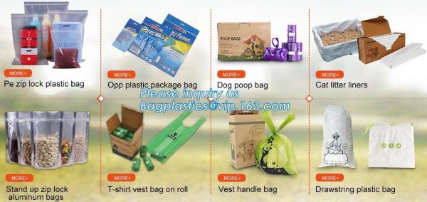 10 Rolls/150Pcs Plastic Pet Dog Waste Bags 33 * 22cm Durable Trash Cleaning Bag, cornstarch based compostable pet waste