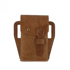 Quality Casual Retro Leather Outdoor Sport Phone Bag For Men for sale