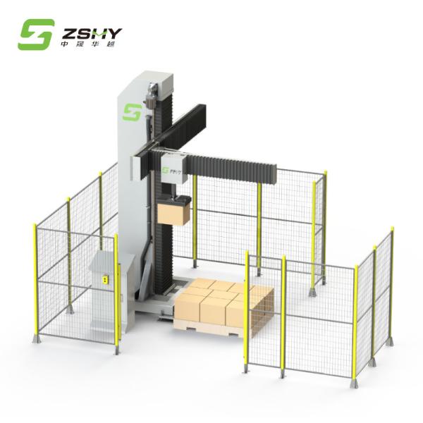 Buy Single Column Automatic Palletizing Machine Robotic Pallet Stacker 380V 60HZ at wholesale prices