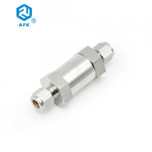 China High Pressure 316L Stainless Steel Check Valve 1/8in 1/4in 3/8in 1/2in 3/4in on sale