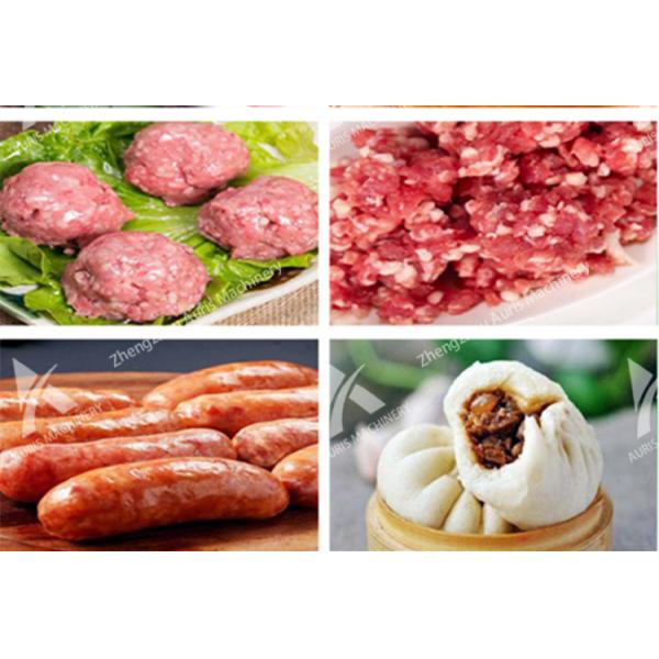 Horizontal Cut Meat Mixer Machine Vacuum Sausage Stuffing Machine