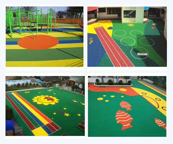 EPDM Rubber Granules Recycled Safety Colorful Granulated Rubber Surface