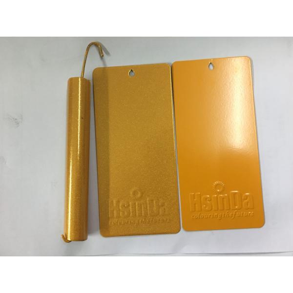 Gold Metallic Powder Coat , Electrostatic Powder Coating For Metal Furniture Chair